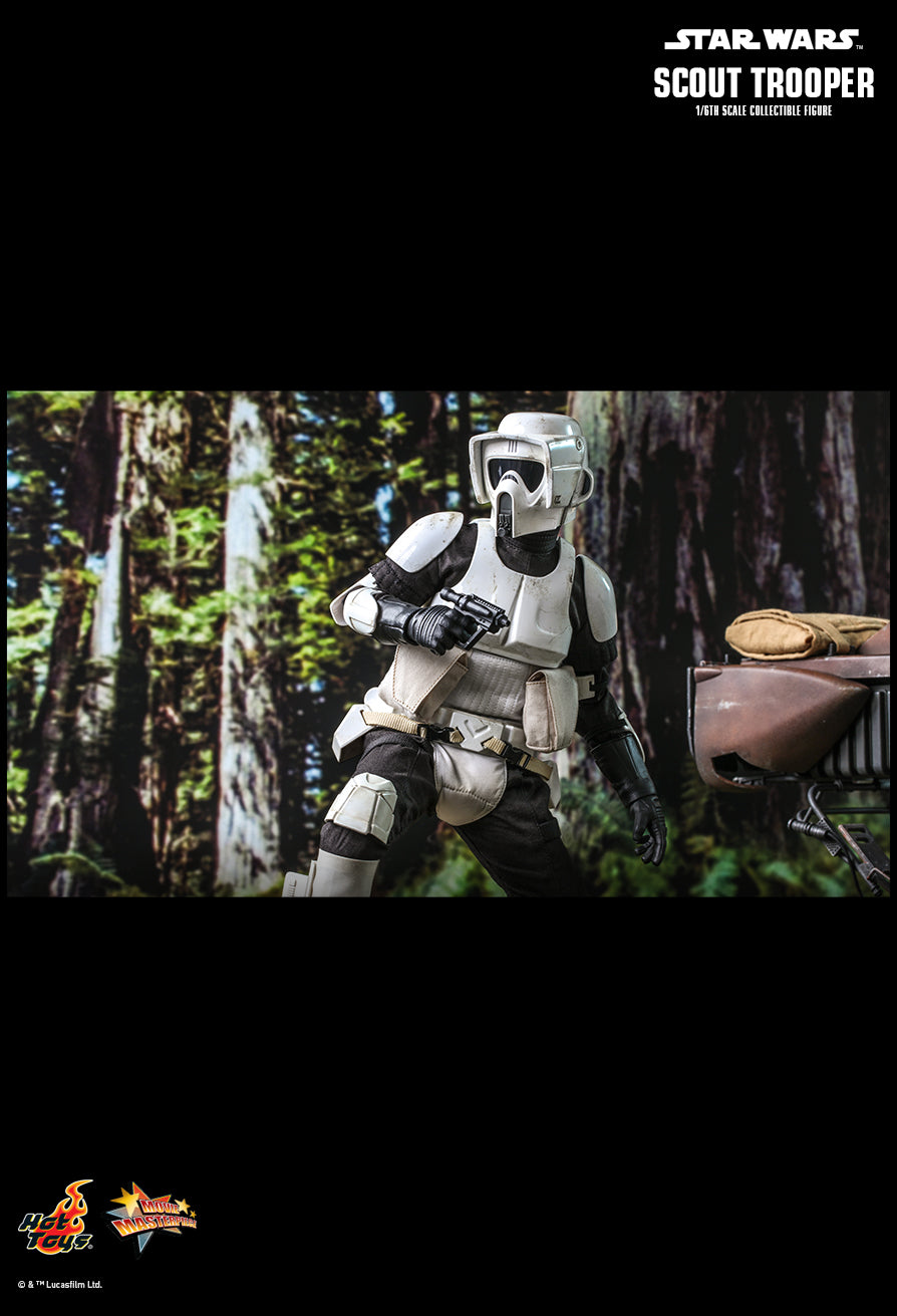 Hot Toys 1:6 - Biker Scout Trooper - Return of The Jedi - MMS611 - Star Wars