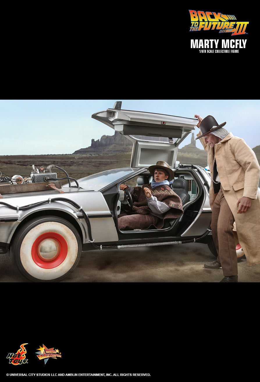 Hot Toys 1:6 -  Marty McFly - Back To The Future III - MMS616