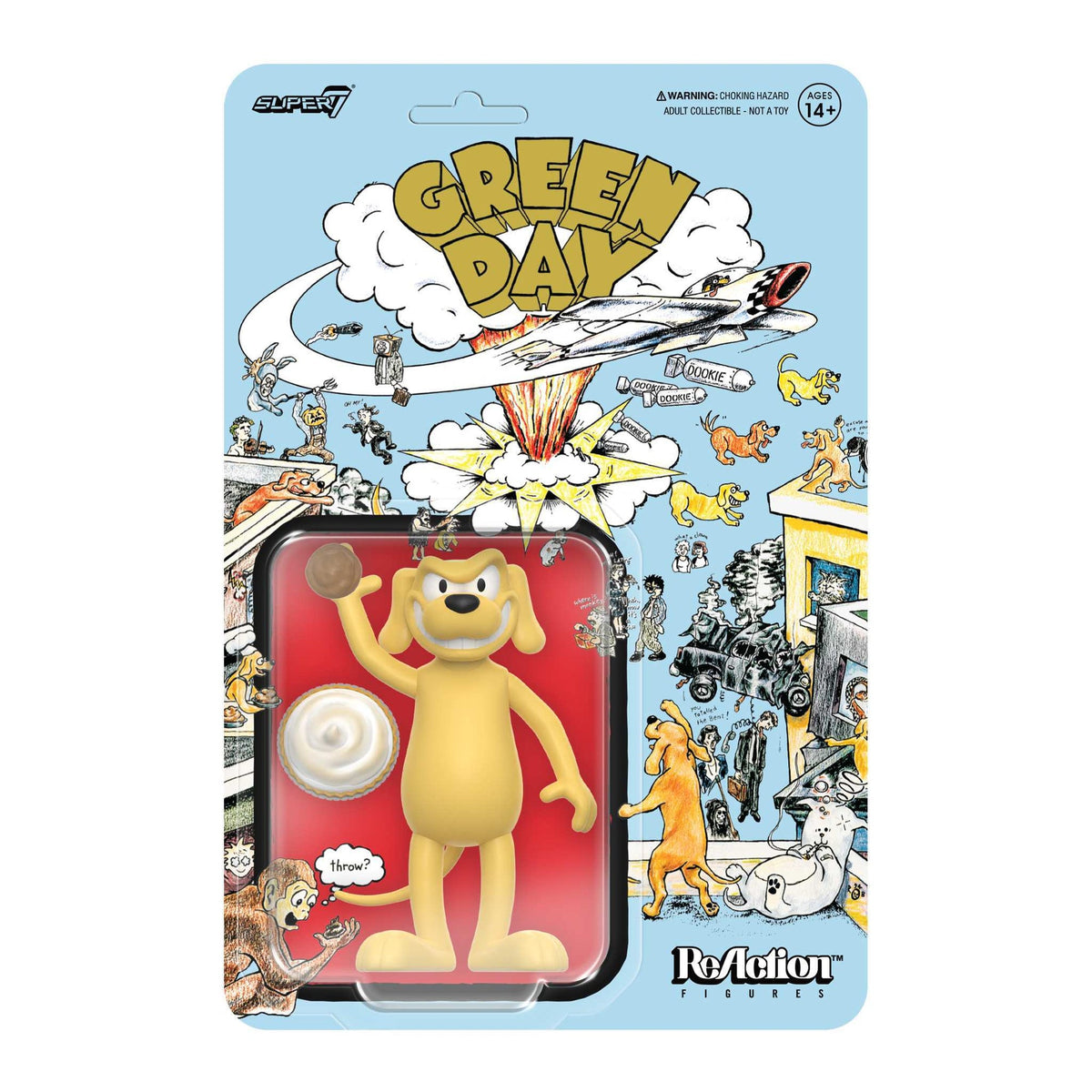 Super7 Green Day Dookie Dog ReAction Figure – 3.75 Inch