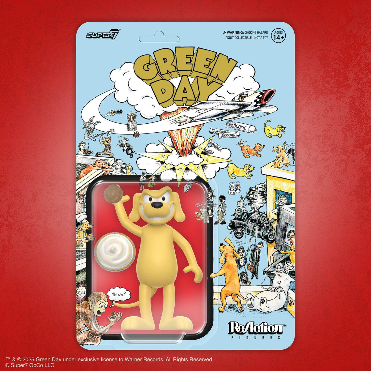 Super7 Green Day Dookie Dog ReAction Figure – 3.75 Inch – additional product image 3