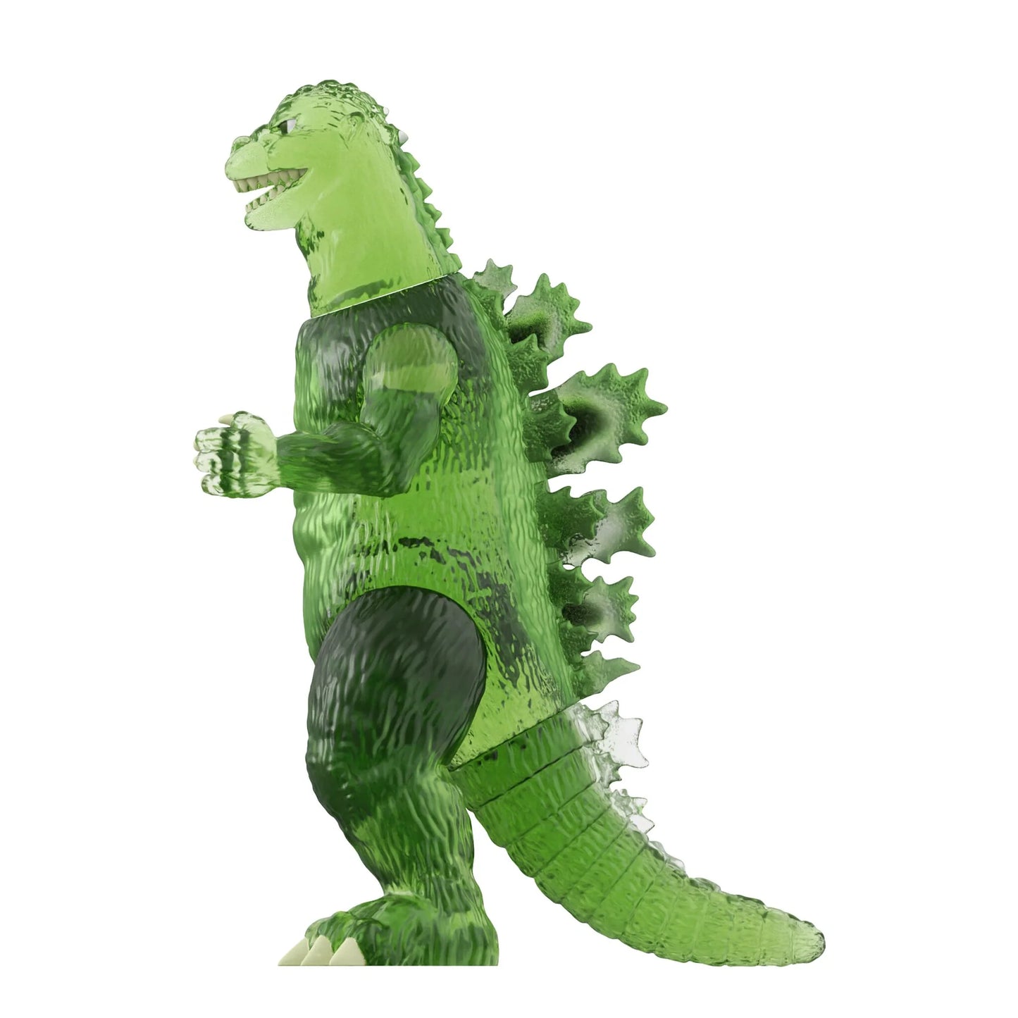 TOHO - Godzilla '54 - Semi Clear Green Variation - Super7 Reaction Figure - Retro Vintage Style Action Figure