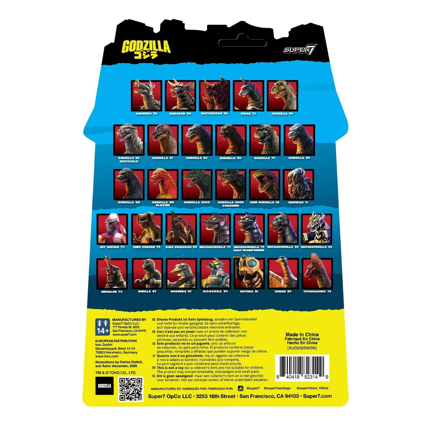 Super7 Toho ReAction Figures Wave 10 – Godzilla (Shin)