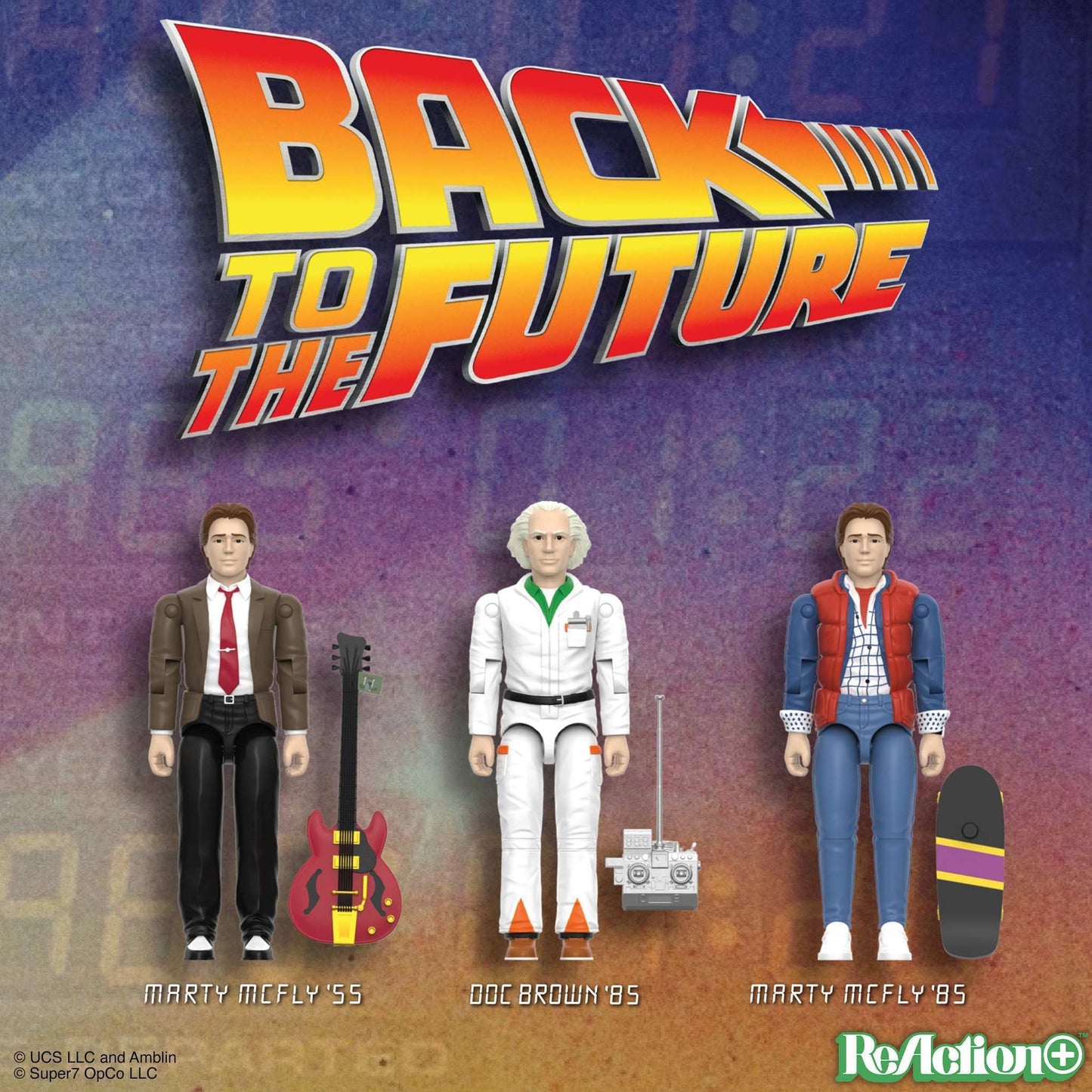 Super7 ReAction+ Wave 1 – Marty McFly ’85 (Back to the Future) O-Ring Style