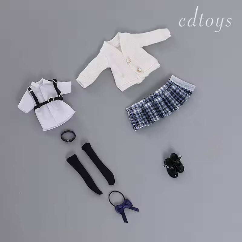 CDtoys 1/12th Scale Female JK Suits College Action Figure Student Outfit Uniform Set / Clothing