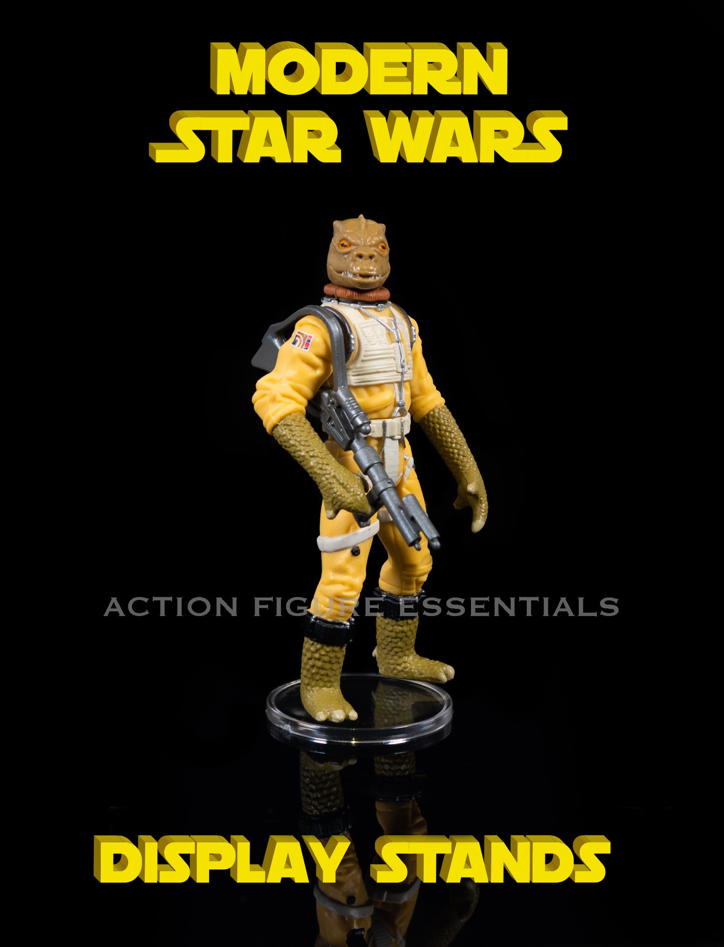 Modern Star Wars Action Figure Display Stands - Medium Size -