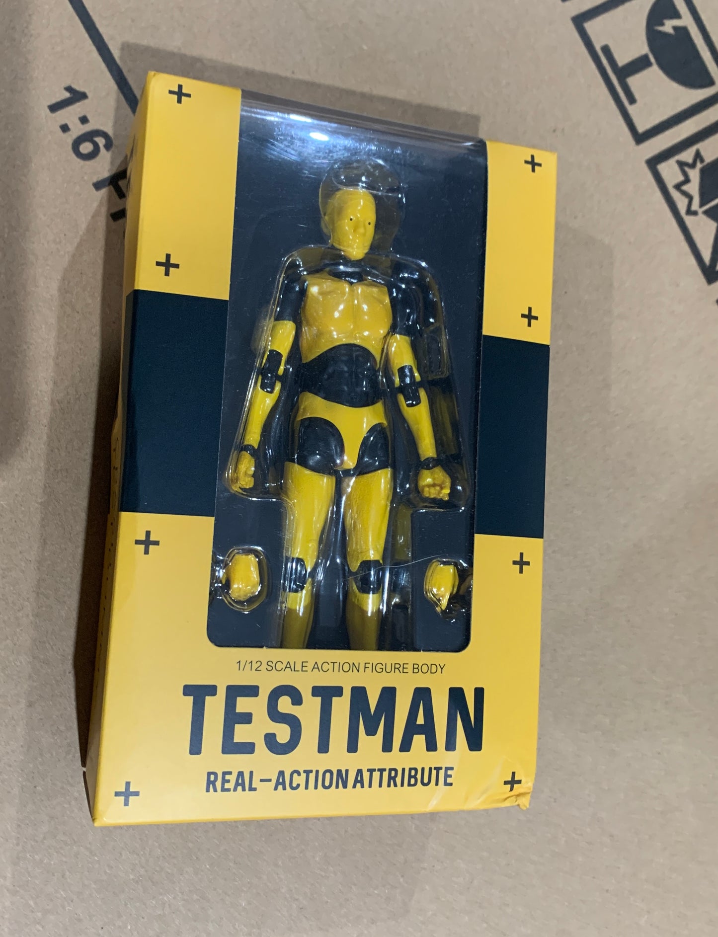 1/12 Action Figure TestMan - Crash Test Dummy - Body Damtoys DPS02 + Display Stand - Damaged Packaging Sale