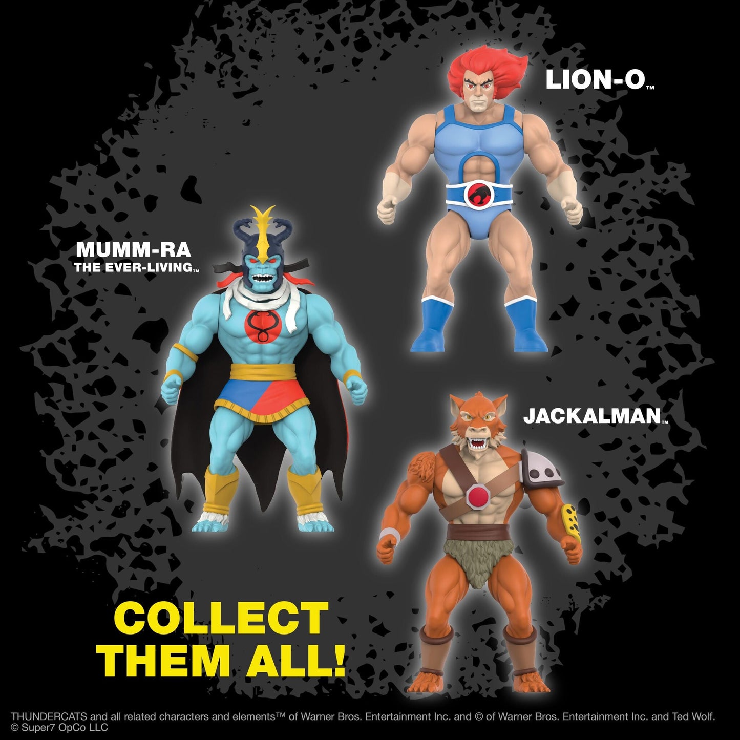 Thundercats Jackalman Vintage Line Super7 Retro Action Figure