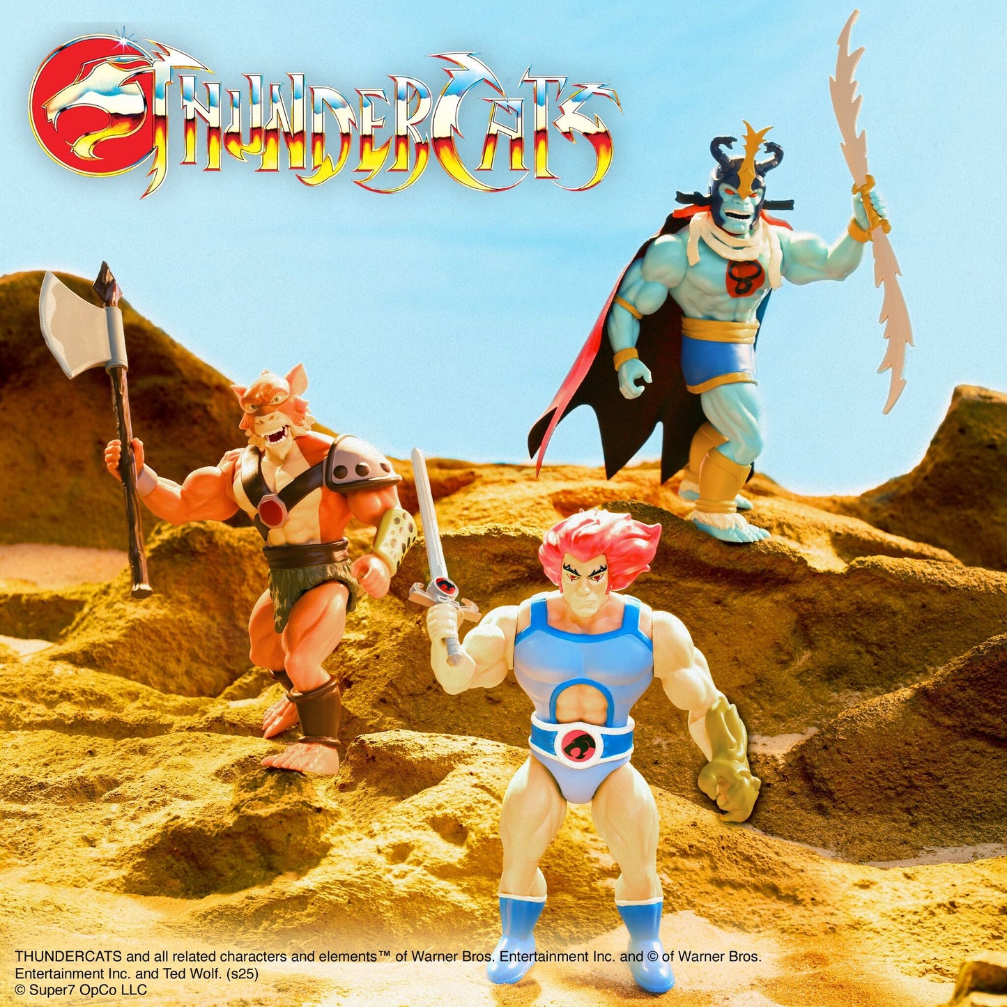 Thundercats Lion-O Vintage Line Super7 Retro Action Figure