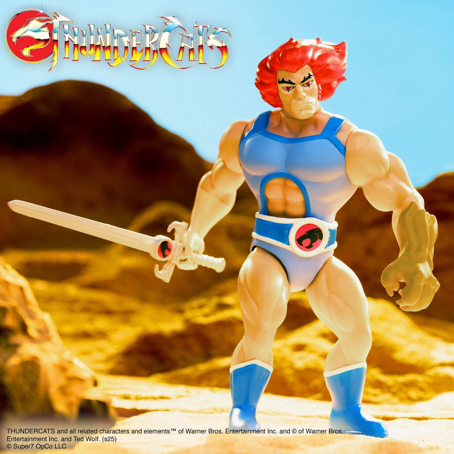 Thundercats Lion-O Vintage Line Super7 Retro Action Figure