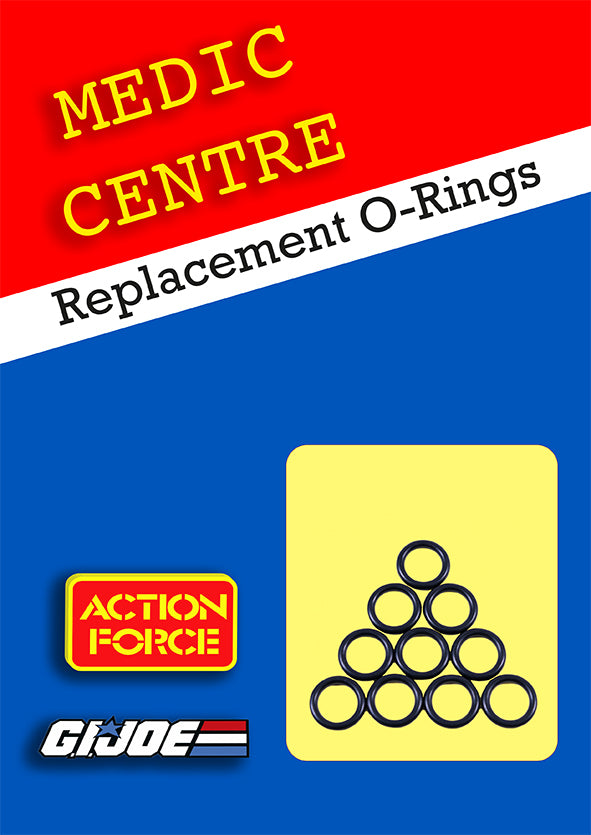 G.I. Joe / Action Force Figure - Premium Grade Restoration O-Rings (O-Ring) x1
