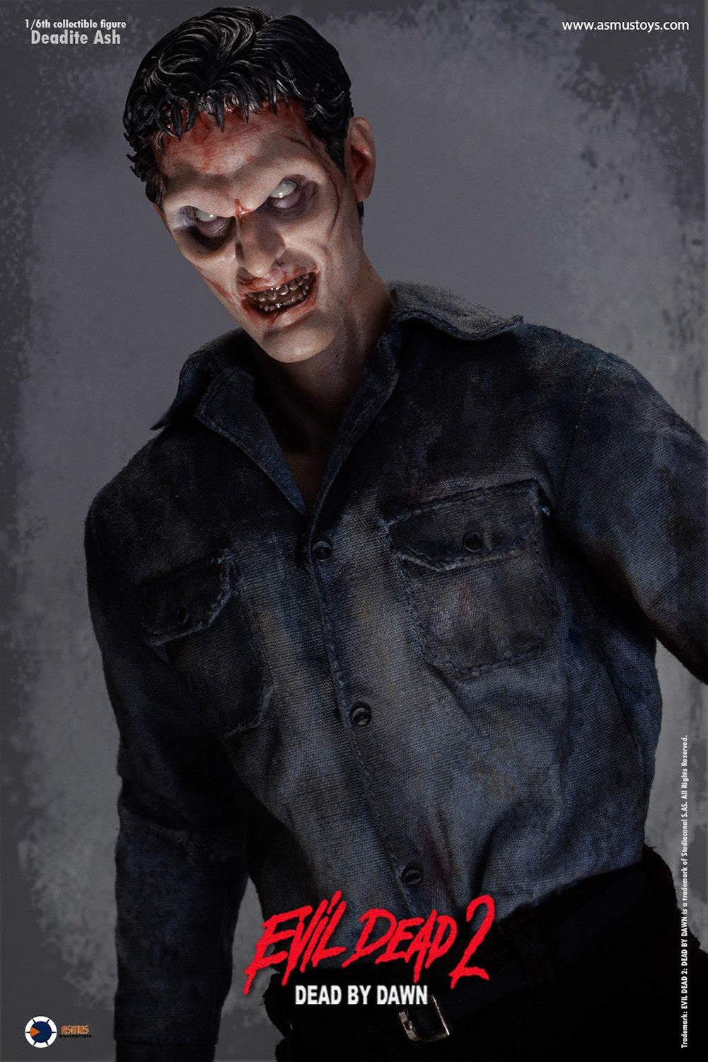 Asmus - Deadite Ash - Evil Dead 2 Dead By Dawn - 1:6 Scale Action Figure