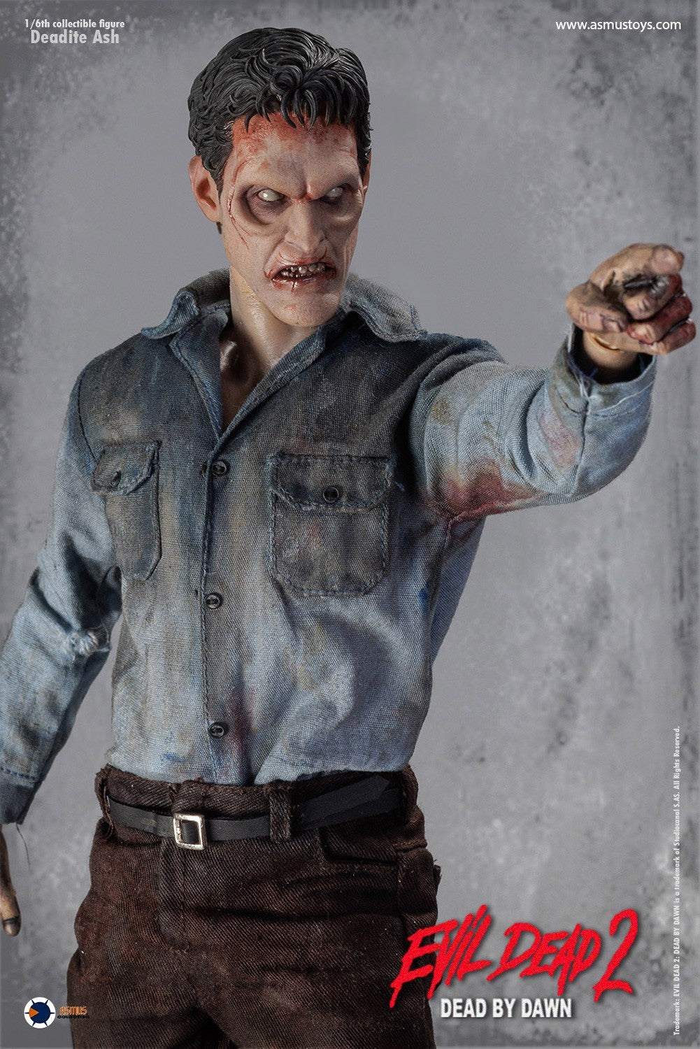 Asmus - Deadite Ash - Evil Dead 2 Dead By Dawn - 1:6 Scale Action Figure
