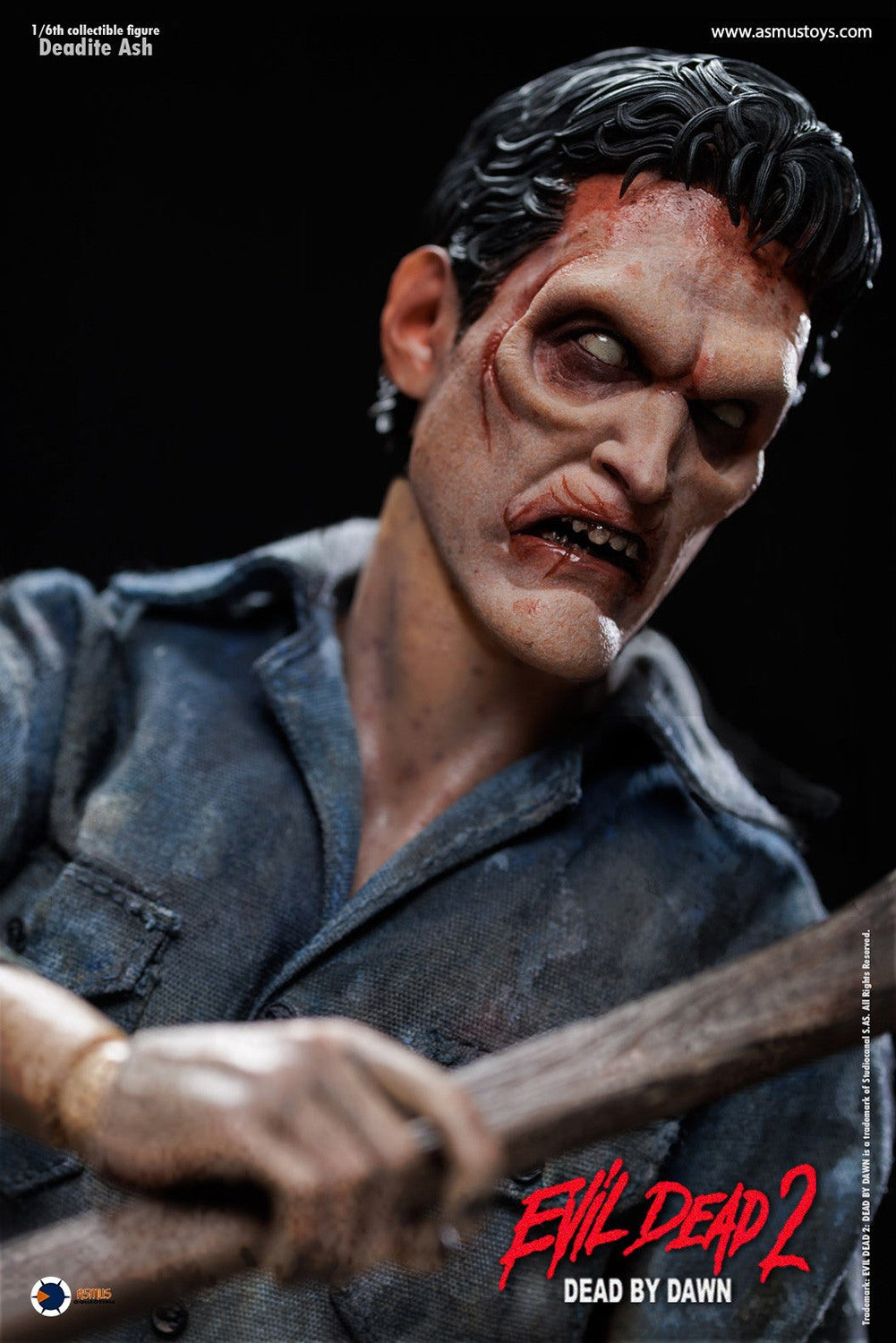 Asmus - Deadite Ash - Evil Dead 2 Dead By Dawn - 1:6 Scale Action Figure