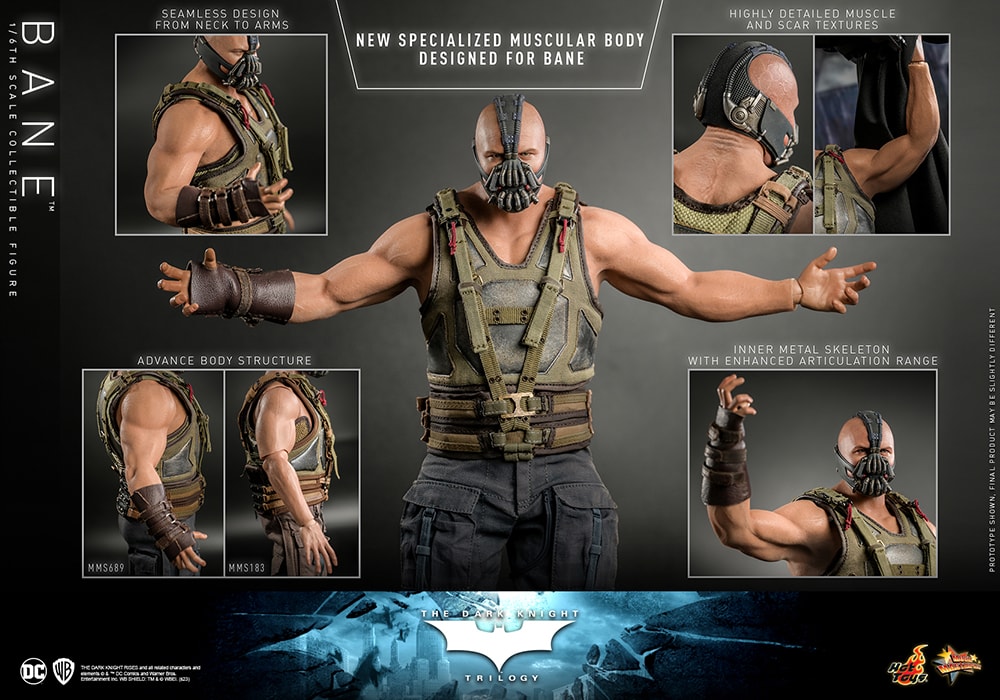 Hot Toys 1:6 - Bane - Batman: The Dark Knight Rises - MMS689 - DC