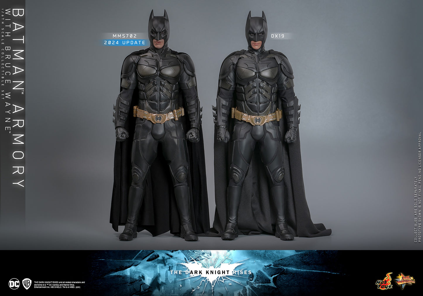 Hot Toys - Batman Armory Set - with Bruce Wayne - DC Comics - MMS702 1:6 Scale