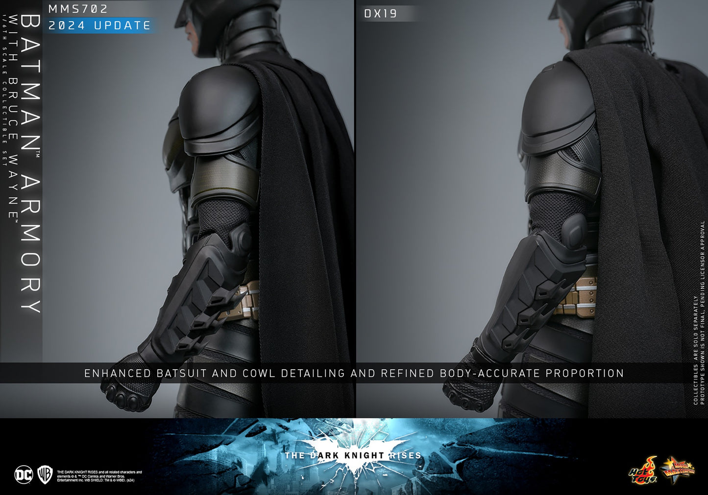 Hot Toys - Batman Armory Set - with Bruce Wayne - DC Comics - MMS702 1:6 Scale