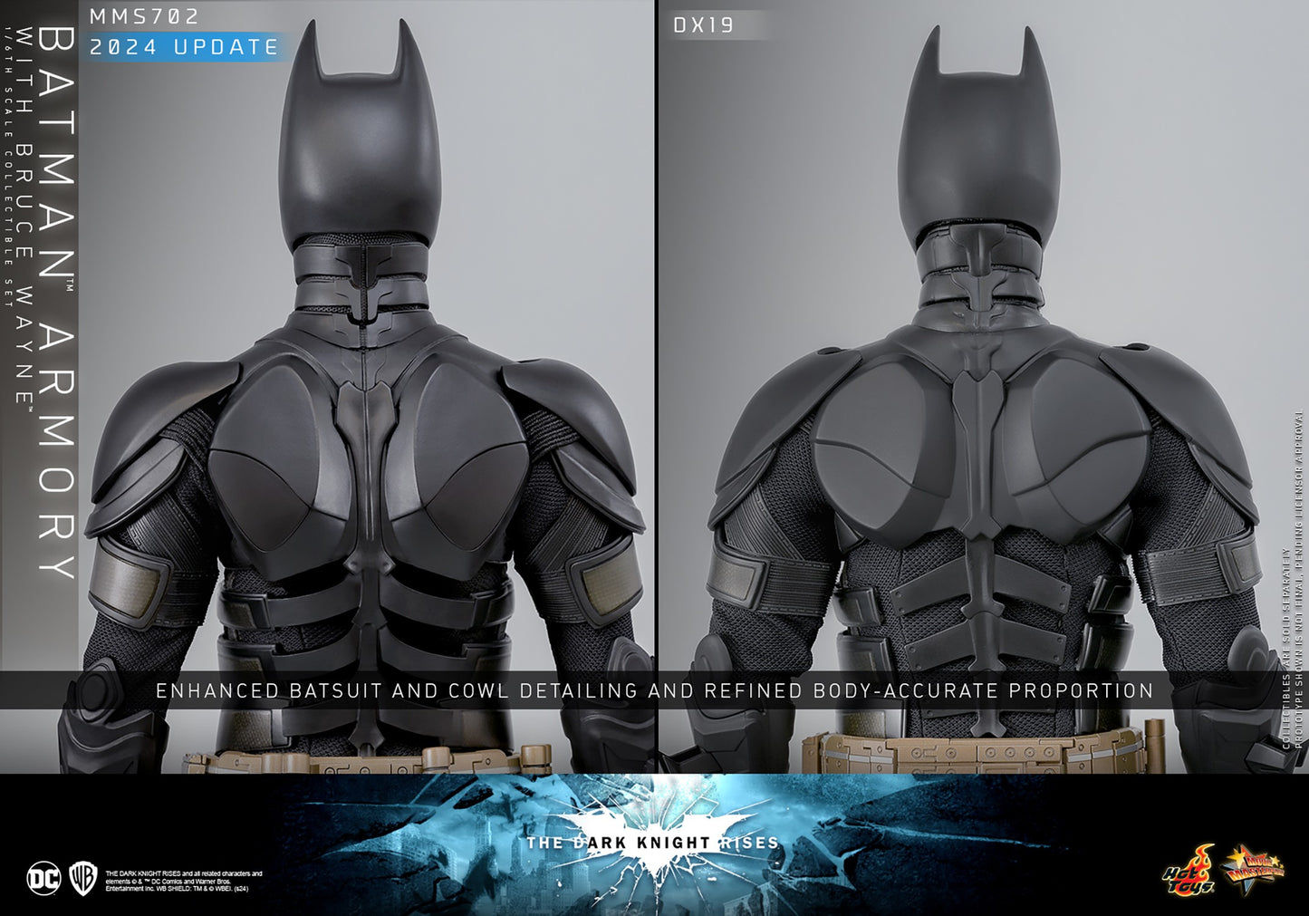 Hot Toys - Batman Armory Set - with Bruce Wayne - DC Comics - MMS702 1:6 Scale