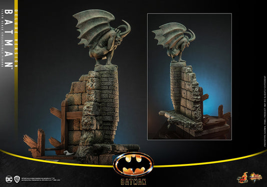 1989 Batman Hot Toys Chapel Roof Diorama Display Base Stand MMS693 1/6 Scale Parts