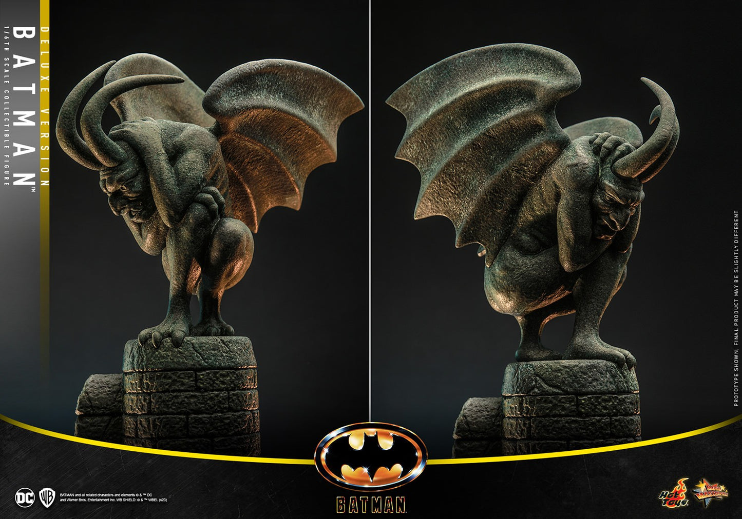 1989 Batman Hot Toys Chapel Roof Diorama Display Base Stand MMS693 1/6 Scale Parts