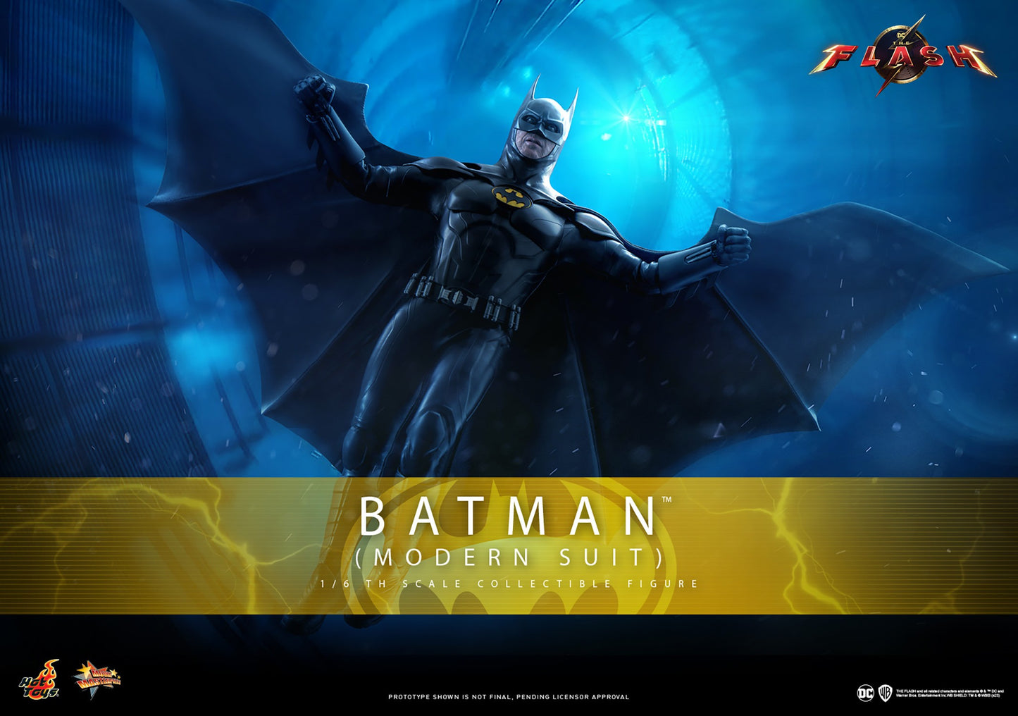 Hot Toys - Batman - Michael Keaton - Modern Suit - MMS712 - 1:6 Scale Action Figure