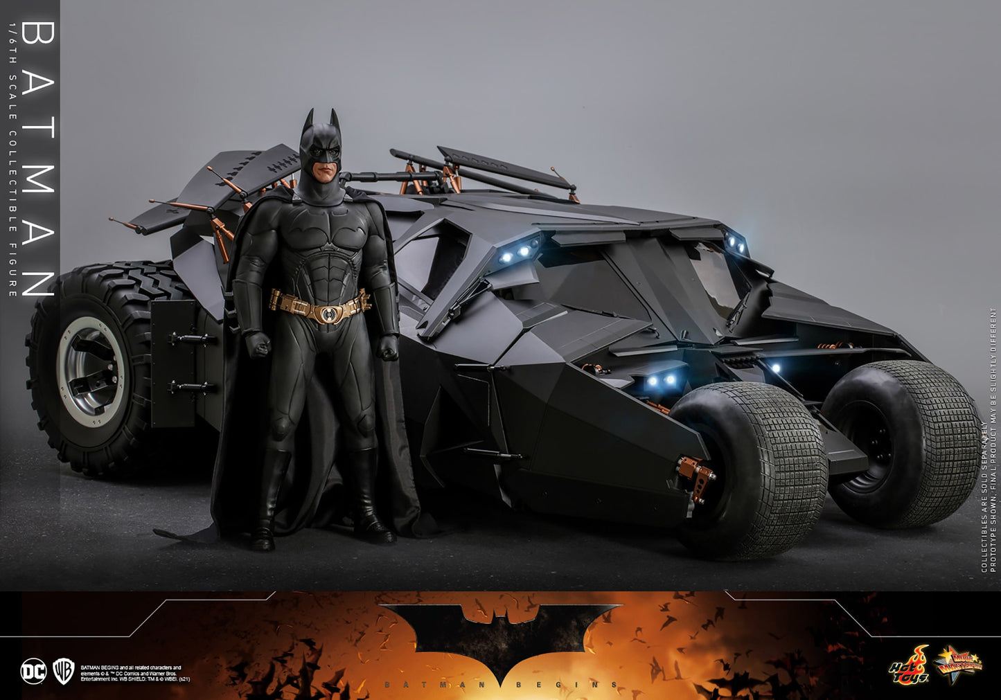 Hot Toys 1:6 - Batman - Batman Begins - MMS595 - Exclusive