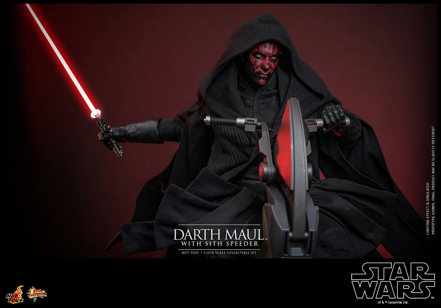 Hot Toys - Darth Maul - With Sith Speeder - Star Wars - EP1 - MMS749 - 1:6 Scale Action Figure
