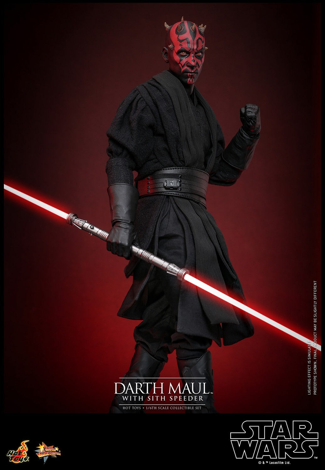 Hot Toys - Darth Maul - With Sith Speeder - Star Wars - EP1 - MMS749 - 1:6 Scale Action Figure