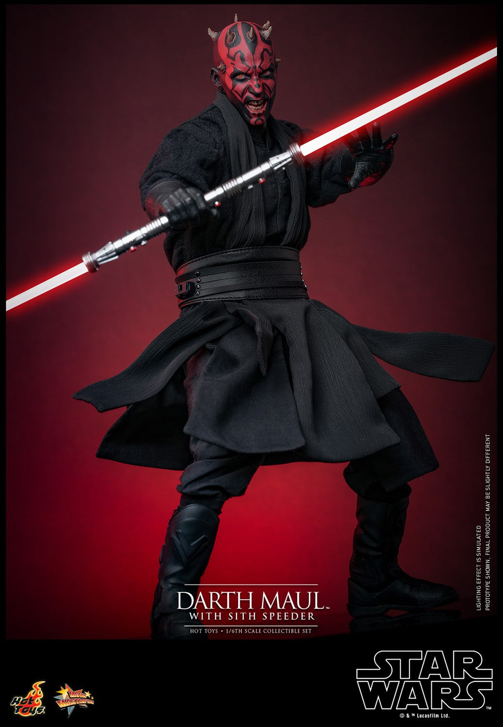 Hot Toys - Darth Maul - With Sith Speeder - Star Wars - EP1 - MMS749 - 1:6 Scale Action Figure