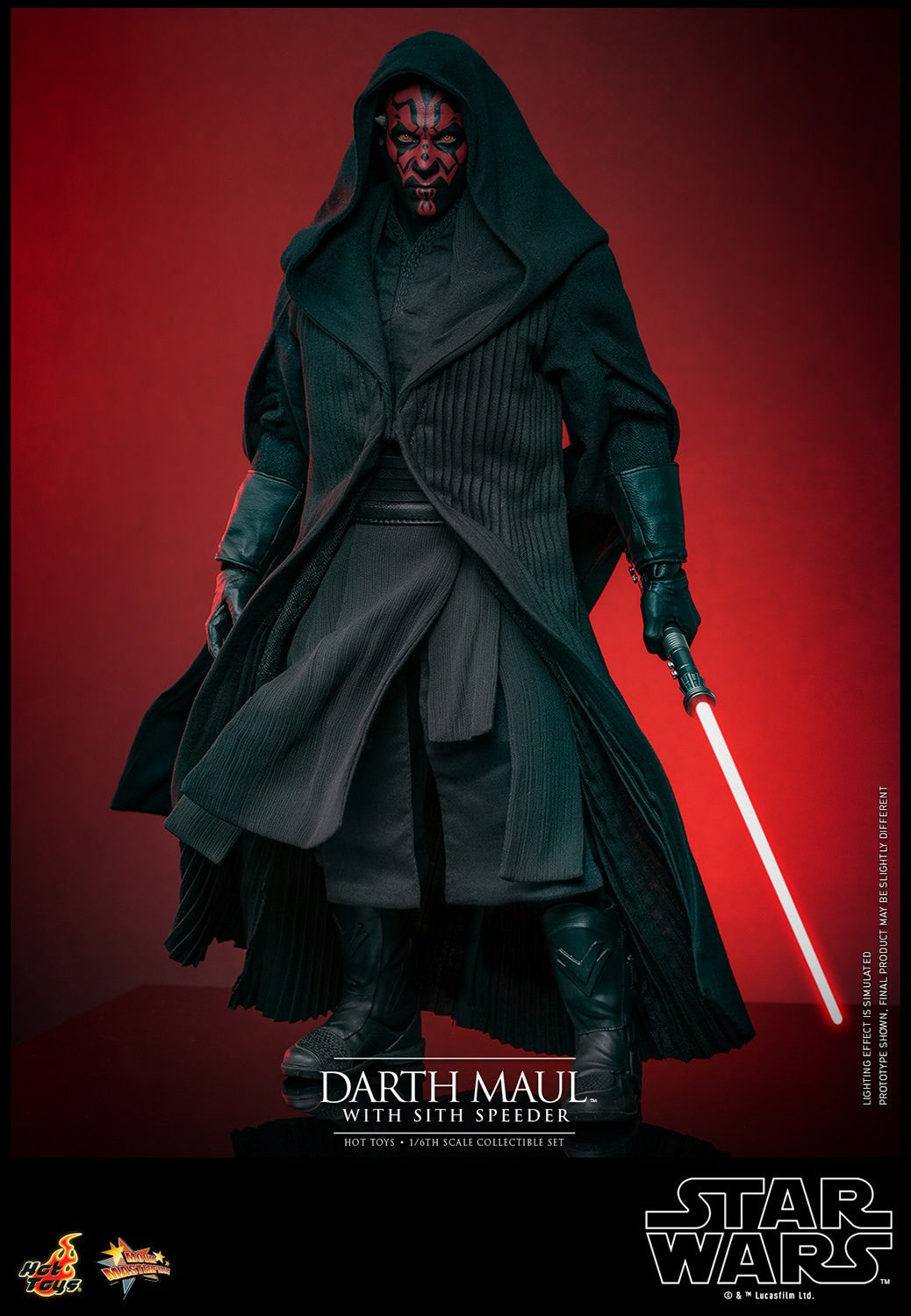 Hot Toys - Darth Maul - With Sith Speeder - Star Wars - EP1 - MMS749 - 1:6 Scale Action Figure