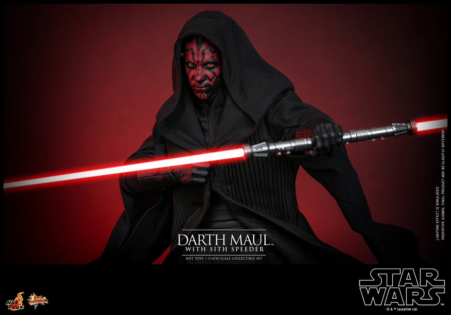 Hot Toys - Darth Maul - With Sith Speeder - Star Wars - EP1 - MMS749 - 1:6 Scale Action Figure