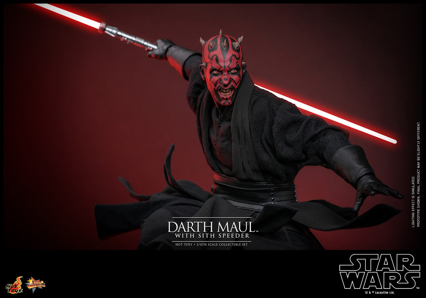 Hot Toys - Darth Maul - With Sith Speeder - Star Wars - EP1 - MMS749 - 1:6 Scale Action Figure