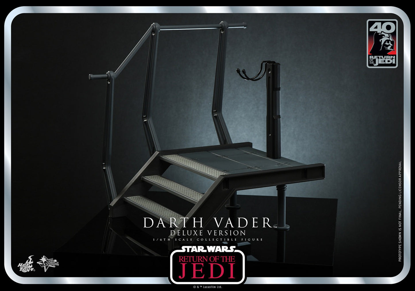 Hot Toys Star Wars Darth Vader Diorama Base Display Stand 1/6 Scale Parts MMS700 Return of The Jedi