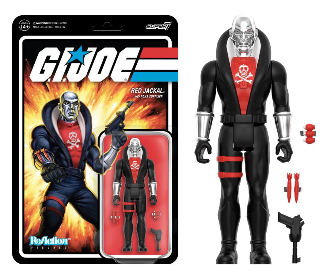 Destro figurine G.I. Joe ReAction Super7 10 cm - Kingdom Figurine Destro figurine G.I. Joe ReAction Super7 10 cm - Kingdom Figurine