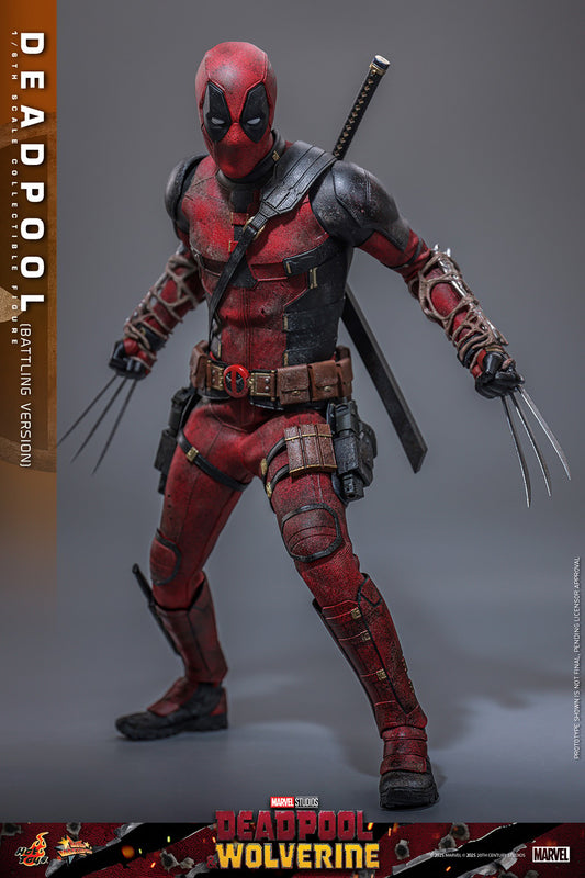 Hot Toys - Deadpool v Wolverine - Battling Version - MMS782 - 1:6 Scale Action Figure