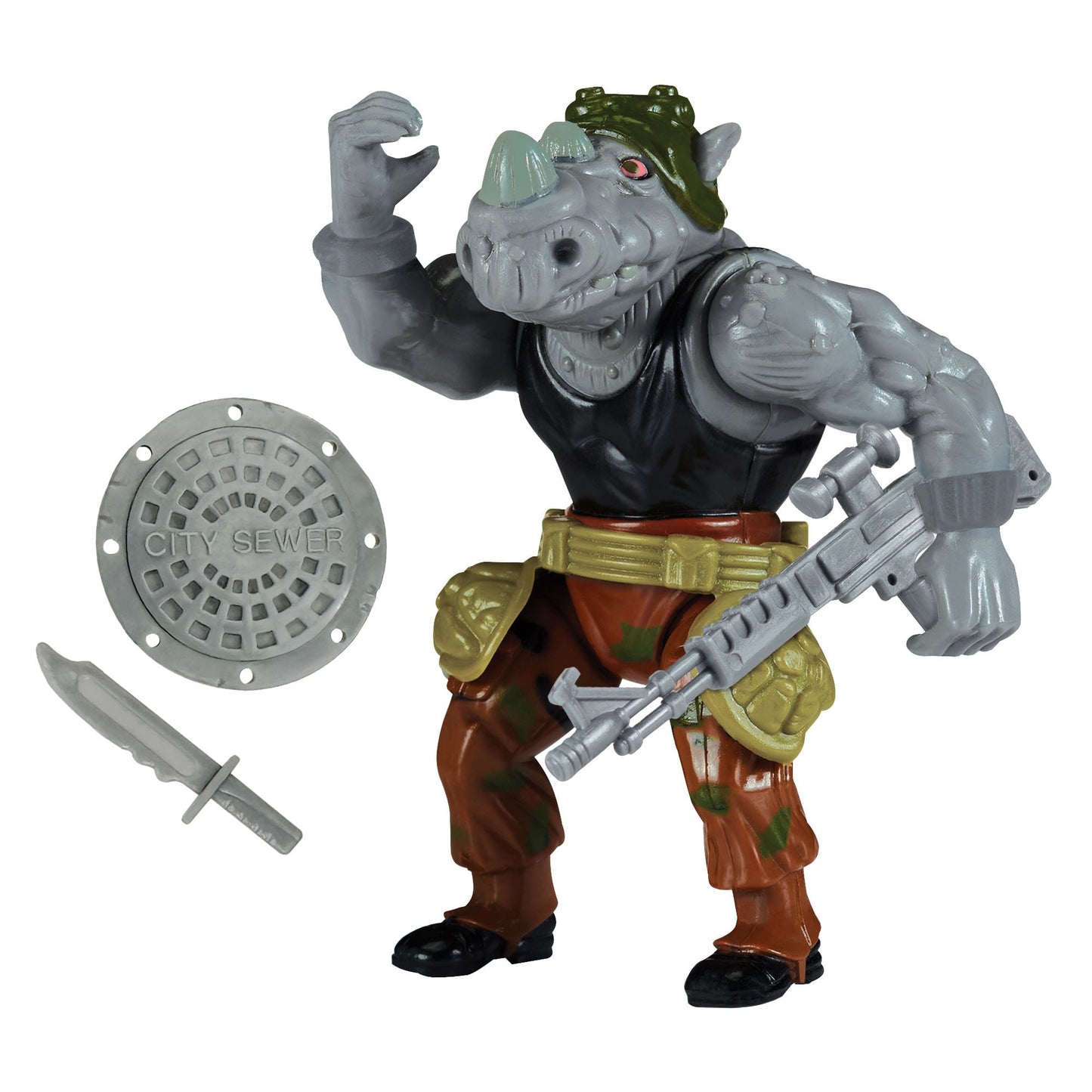 Teenage Mutant Ninja Turtles Classic Action Figures - Rocksteady