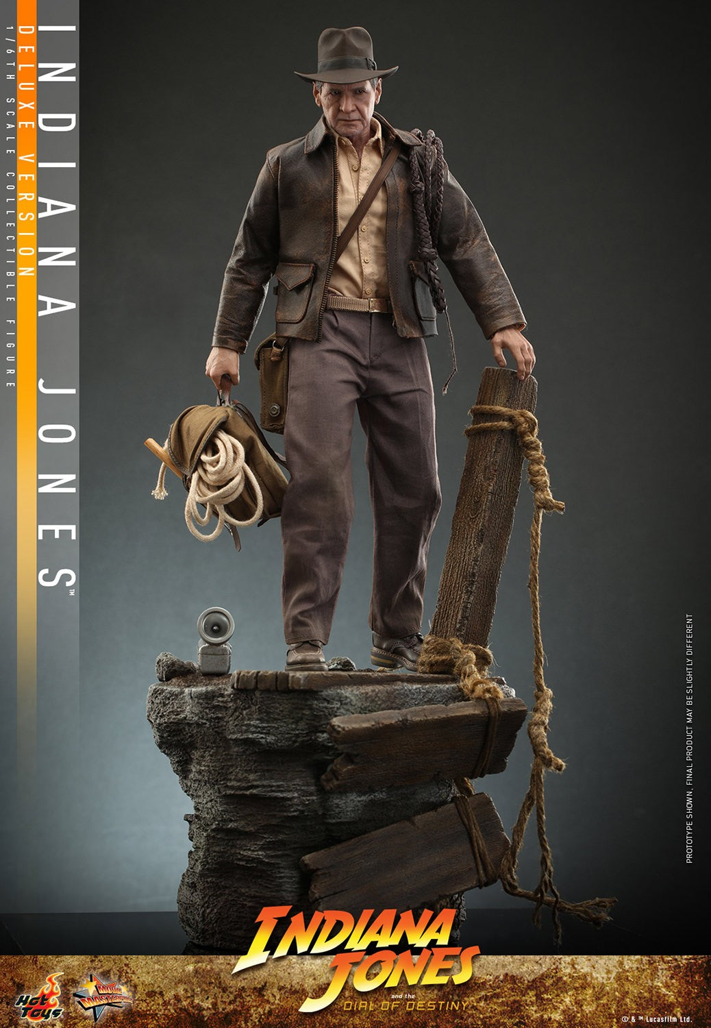 Hot Toys - Indiana Jones - Deluxe Version - MMS717 - 1:6 Scale Action Figure Deluxe Set