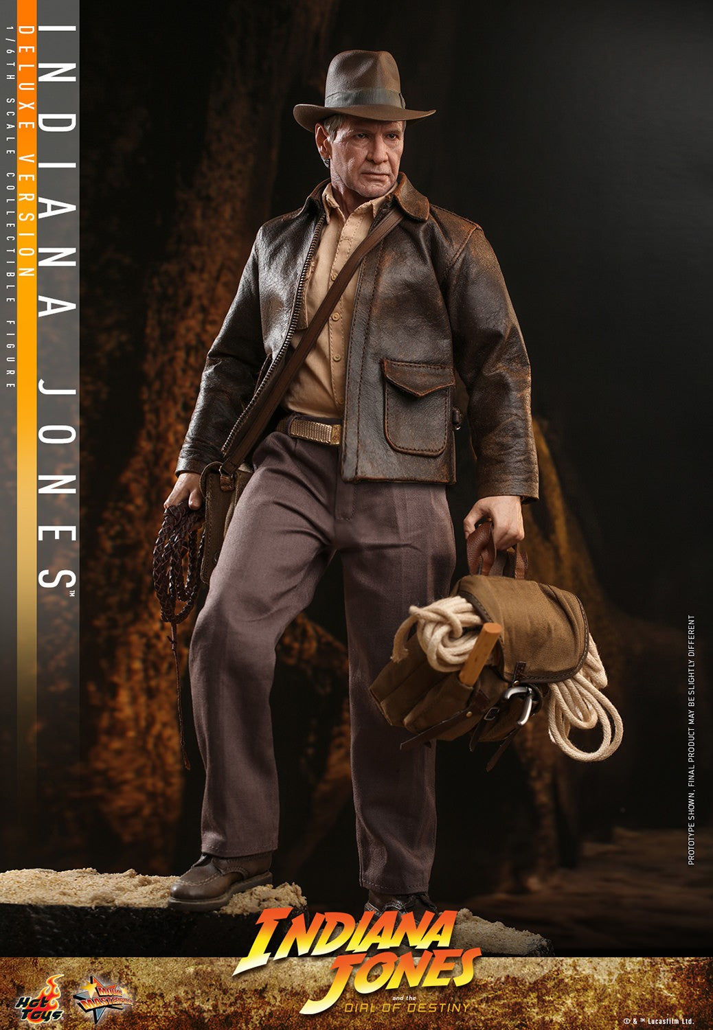 Hot Toys - Indiana Jones - Deluxe Version - MMS717 - 1:6 Scale Action Figure Deluxe Set