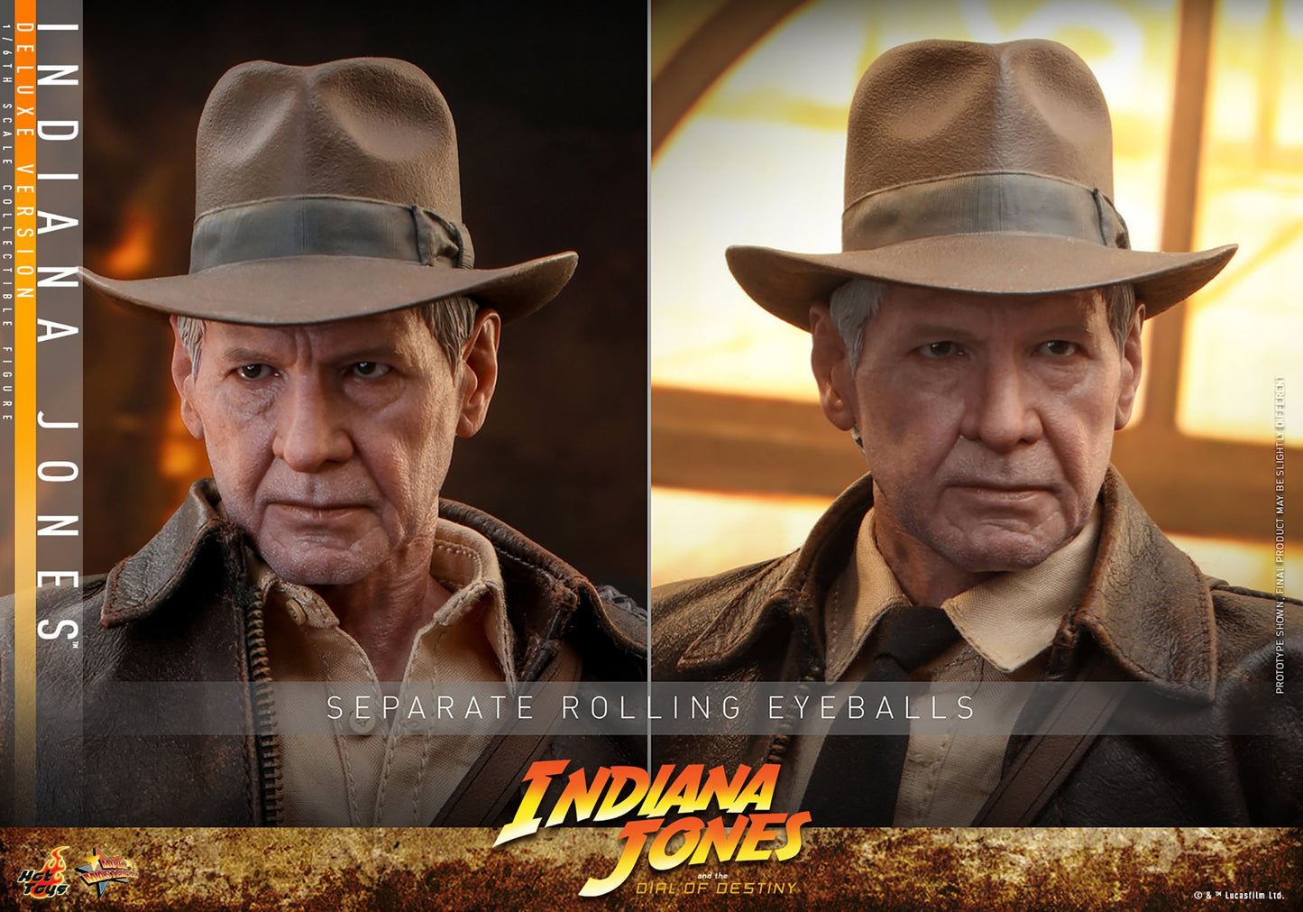 Hot Toys - Indiana Jones - Deluxe Version - MMS717 - 1:6 Scale Action Figure Deluxe Set