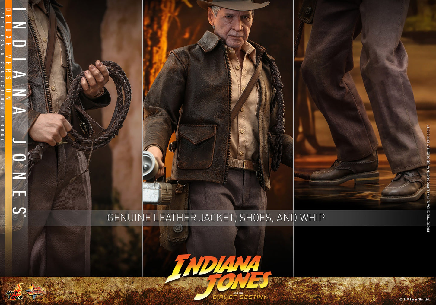 Hot Toys - Indiana Jones - Deluxe Version - MMS717 - 1:6 Scale Action Figure Deluxe Set