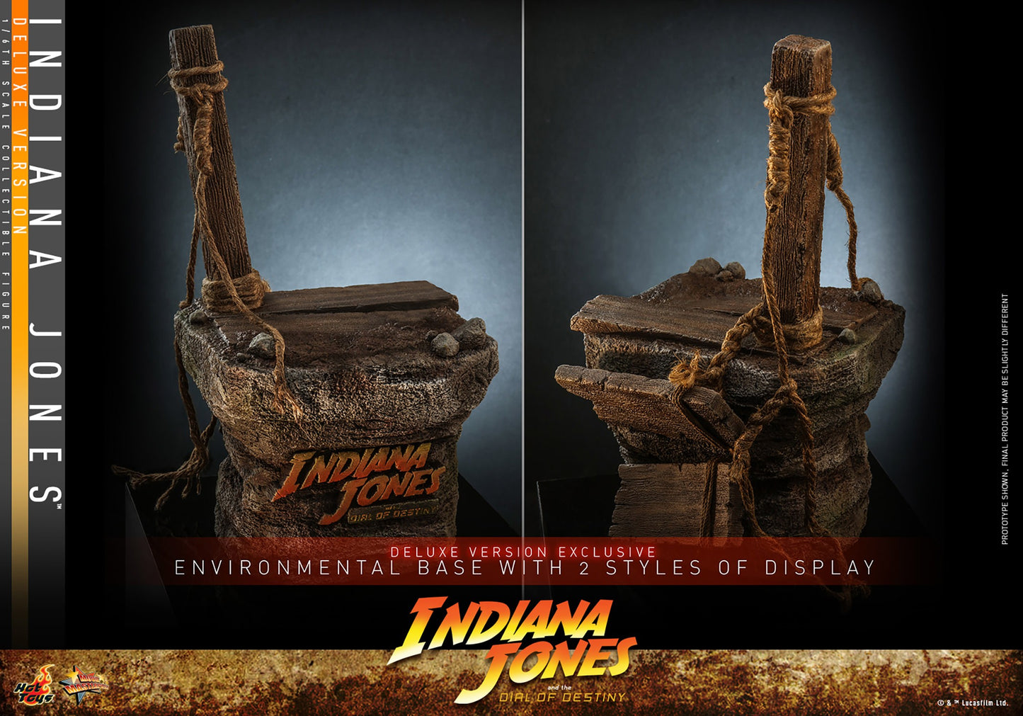 Hot Toys - Indiana Jones - Deluxe Version - MMS717 - 1:6 Scale Action Figure Deluxe Set