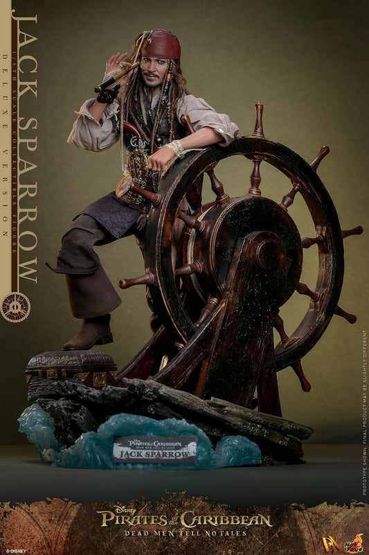 Hot Toys - Jack Sparrow - Deluxe Version - POTC - DMTNT -DX38 - 1:6 Scale Action Figure
