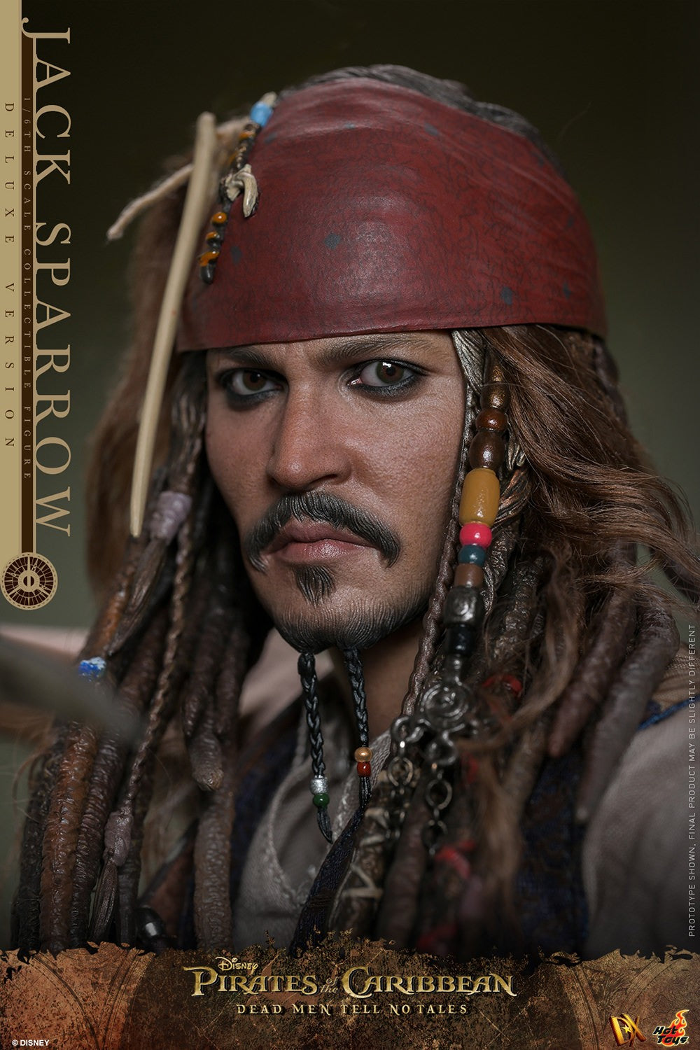 Hot Toys - Jack Sparrow - Deluxe Version - POTC - DMTNT -DX38 - 1:6 Scale Action Figure