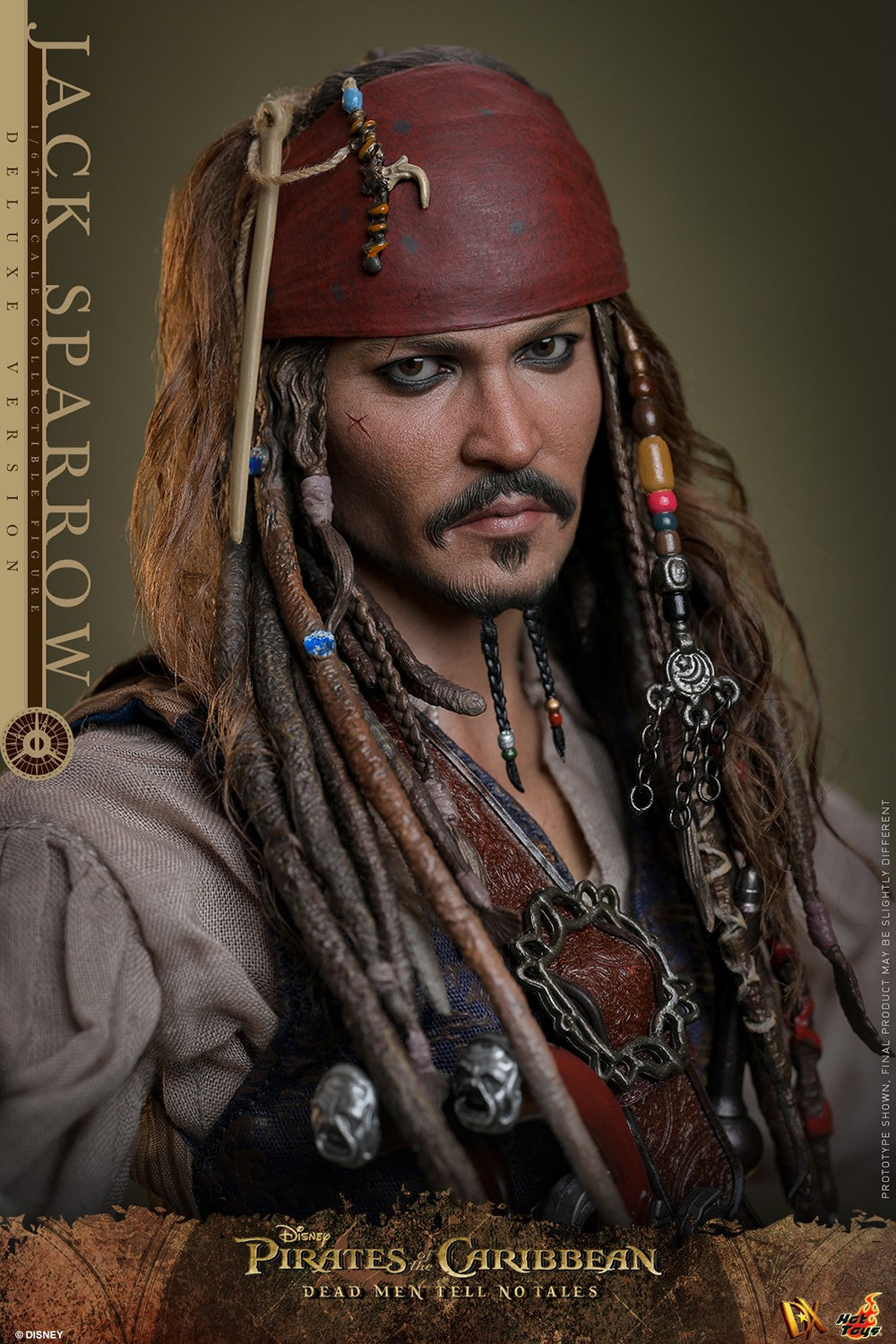 Hot Toys - Jack Sparrow - Deluxe Version - POTC - DMTNT -DX38 - 1:6 Scale Action Figure