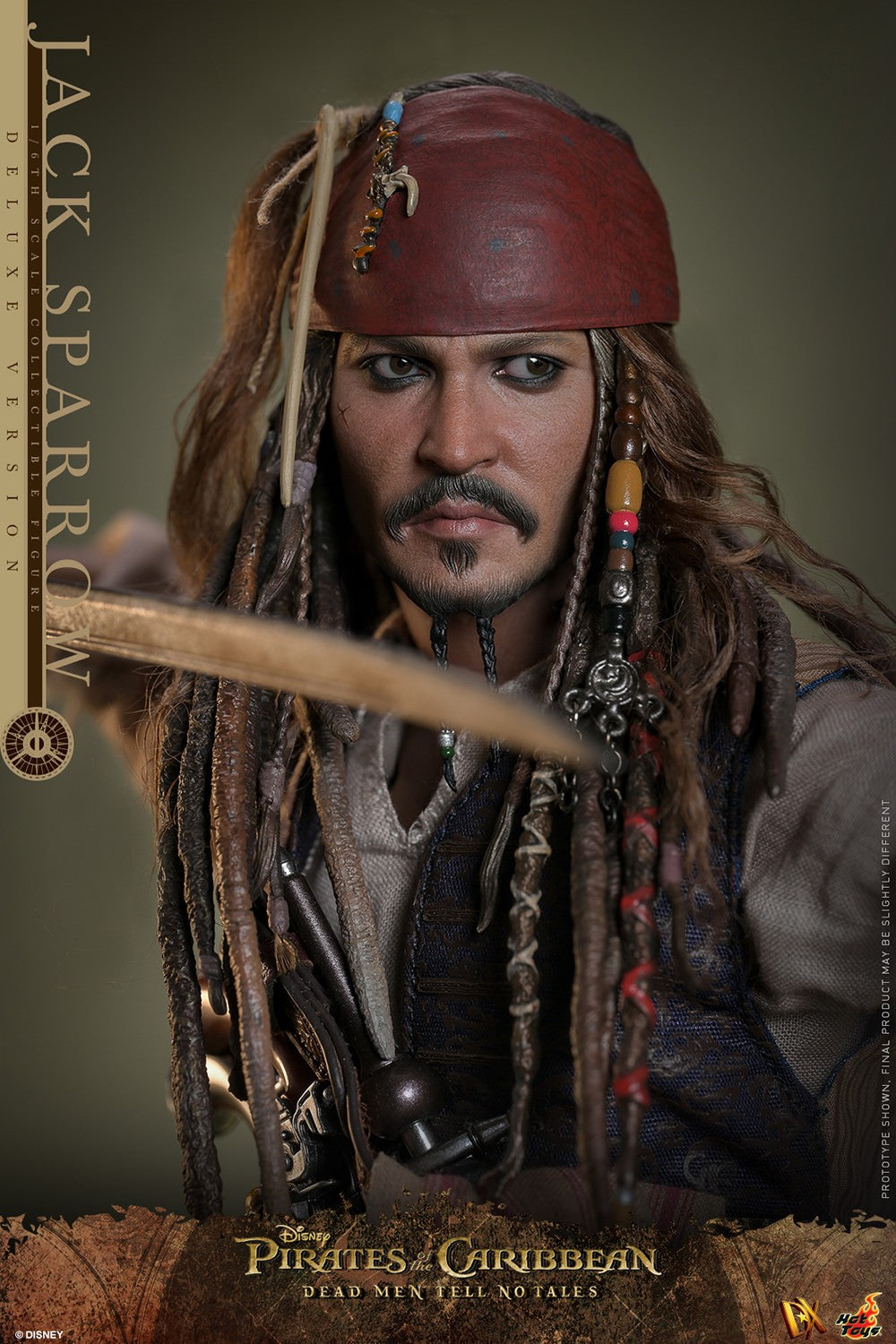 Hot Toys - Jack Sparrow - Deluxe Version - POTC - DMTNT -DX38 - 1:6 Scale Action Figure