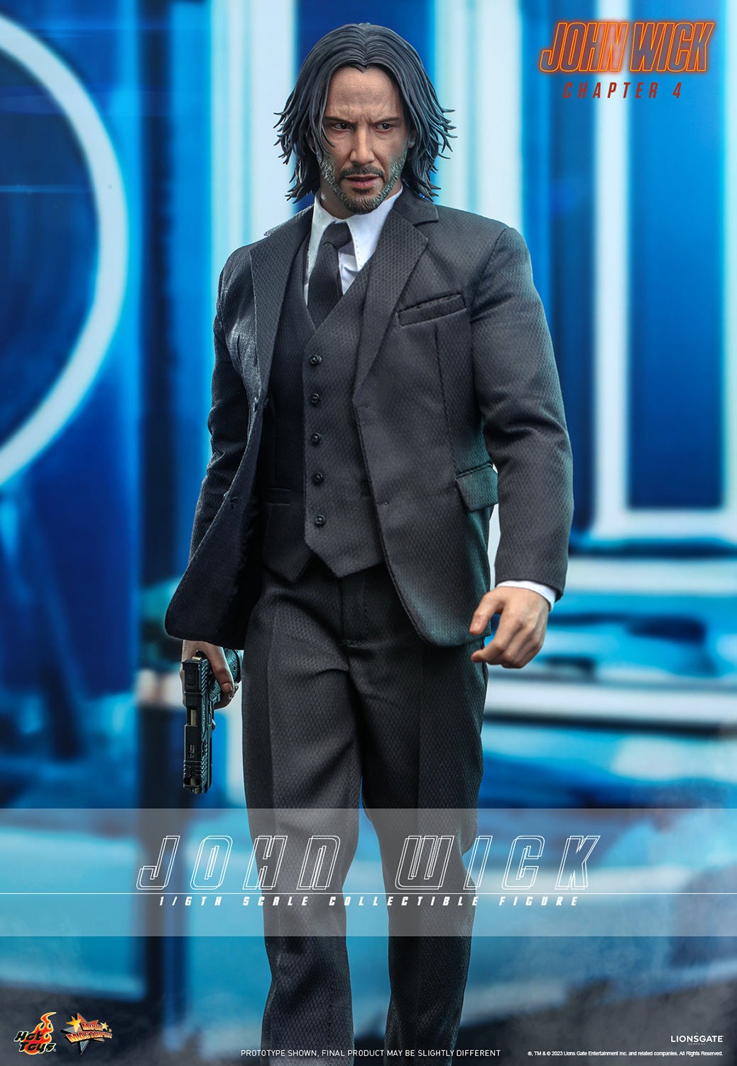 Hot Toys - John Wick 4 - Keanu Reeves - MMS729 1:6 Scale Action Figure