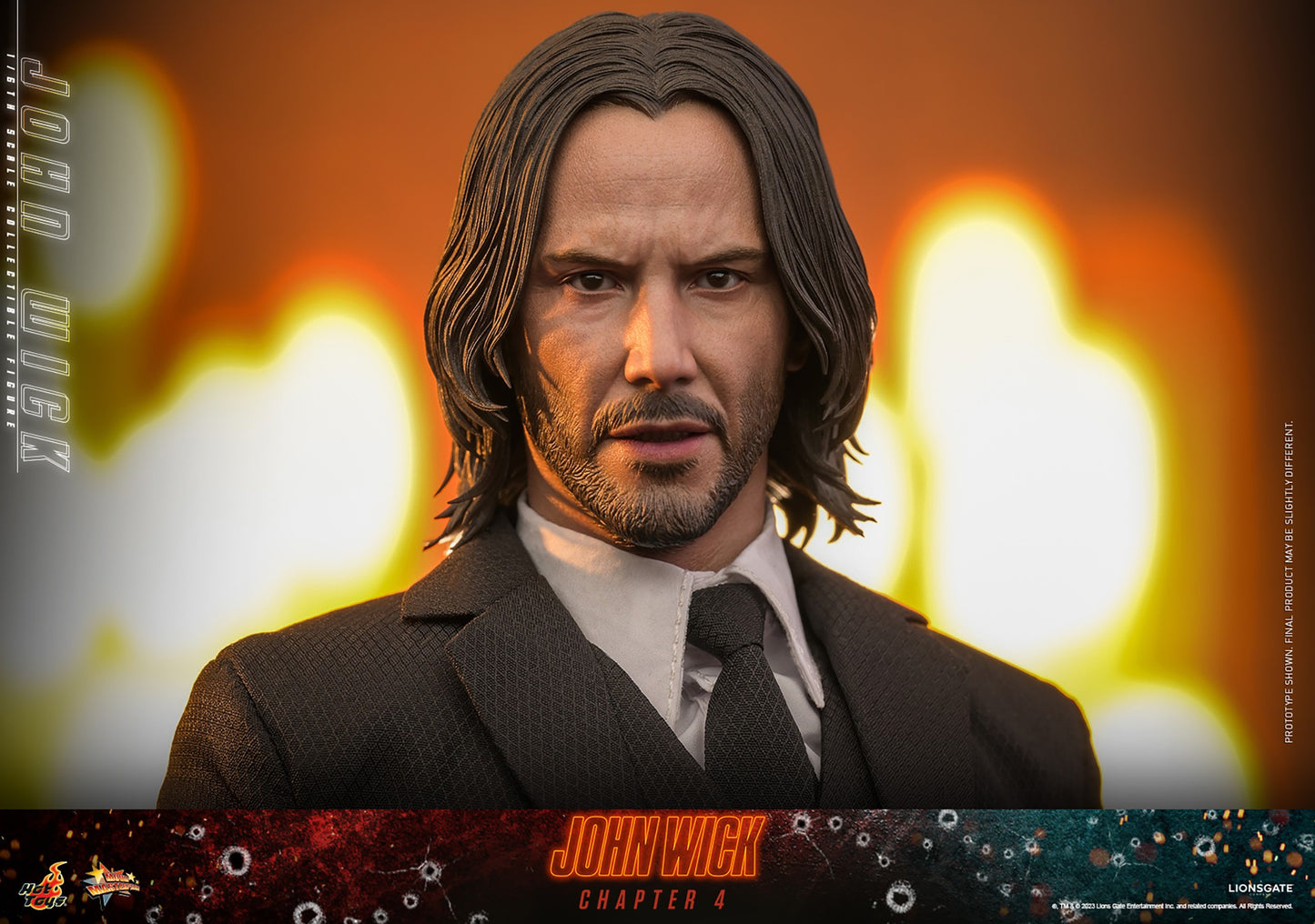 Hot Toys - John Wick 4 - Keanu Reeves - MMS729 1:6 Scale Action Figure