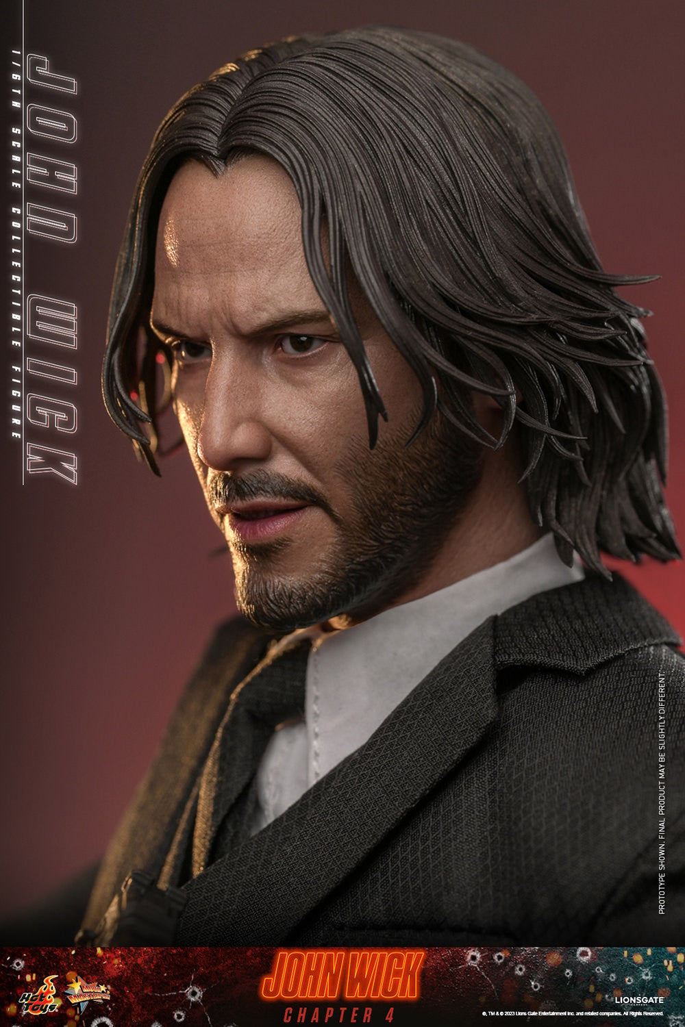 Hot Toys - John Wick 4 - Keanu Reeves - MMS729 1:6 Scale Action Figure