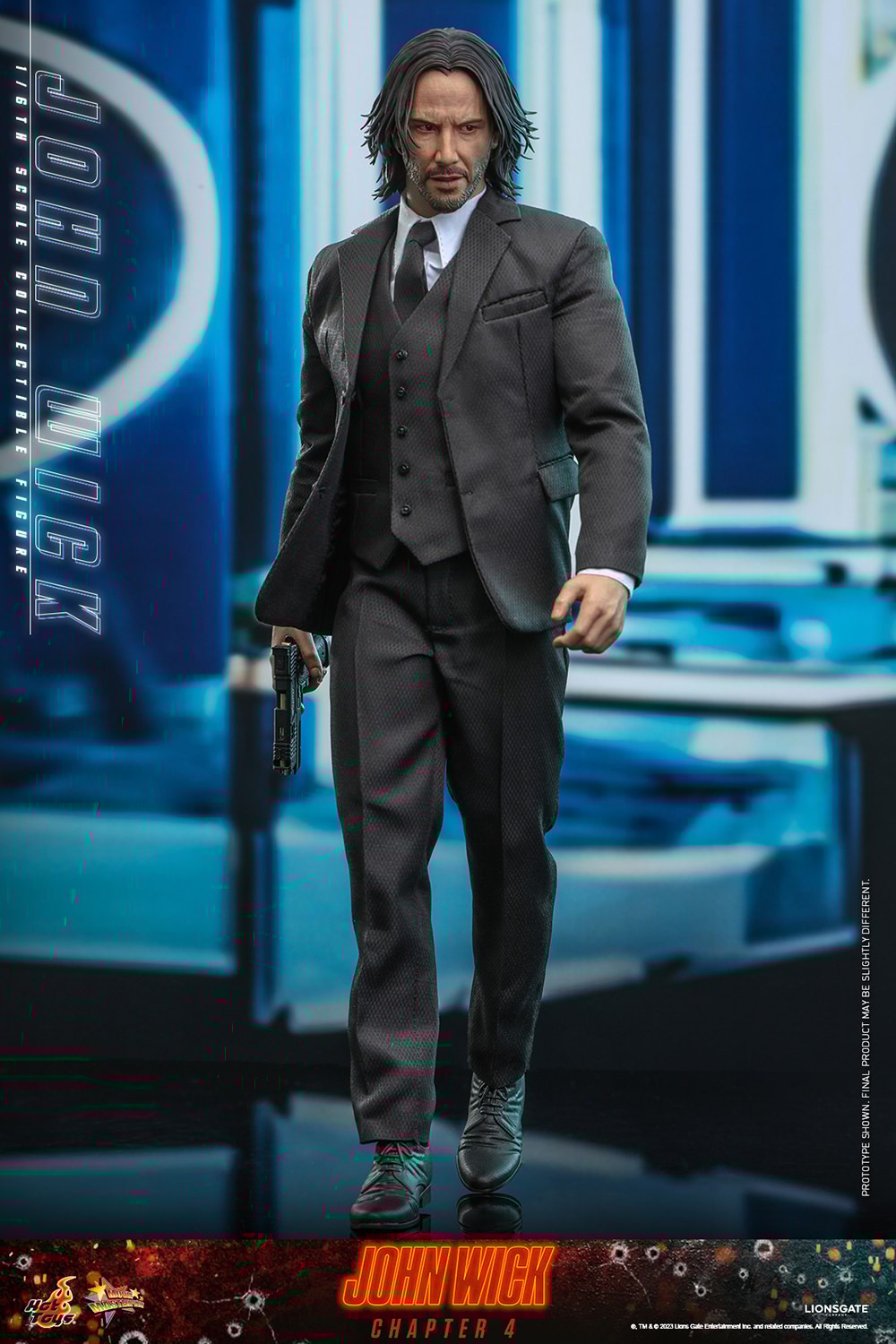 Hot Toys - John Wick 4 - Keanu Reeves - MMS729 1:6 Scale Action Figure