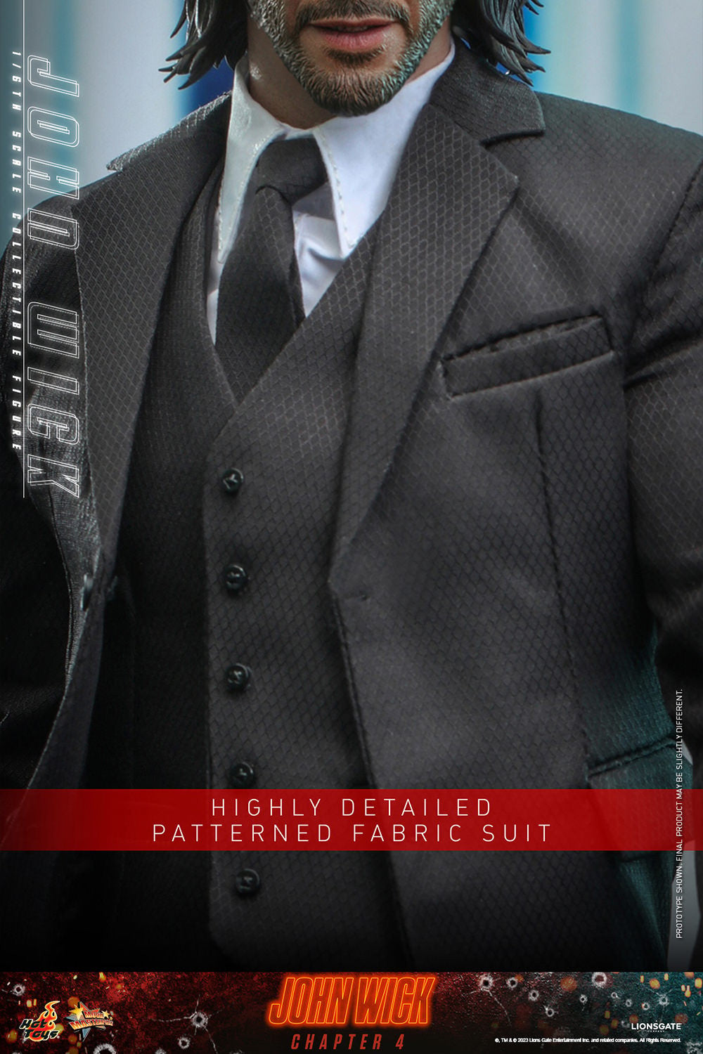 Hot Toys - John Wick 4 - Keanu Reeves - MMS729 1:6 Scale Action Figure