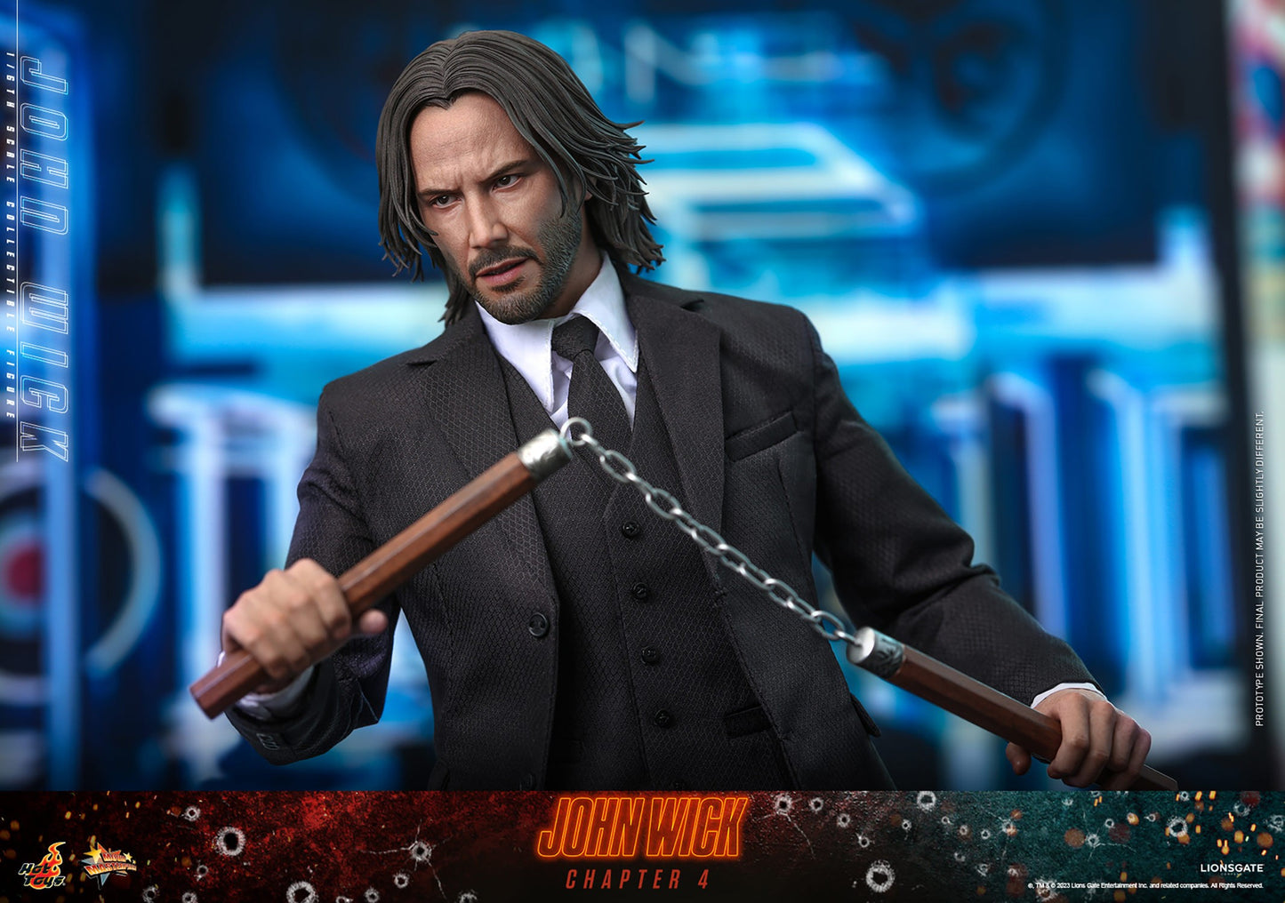 Hot Toys - John Wick 4 - Keanu Reeves - MMS729 1:6 Scale Action Figure